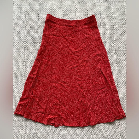Kivari Dresses & Skirts - KIVARI Frankie Skirt Red Polka Dot sz XL